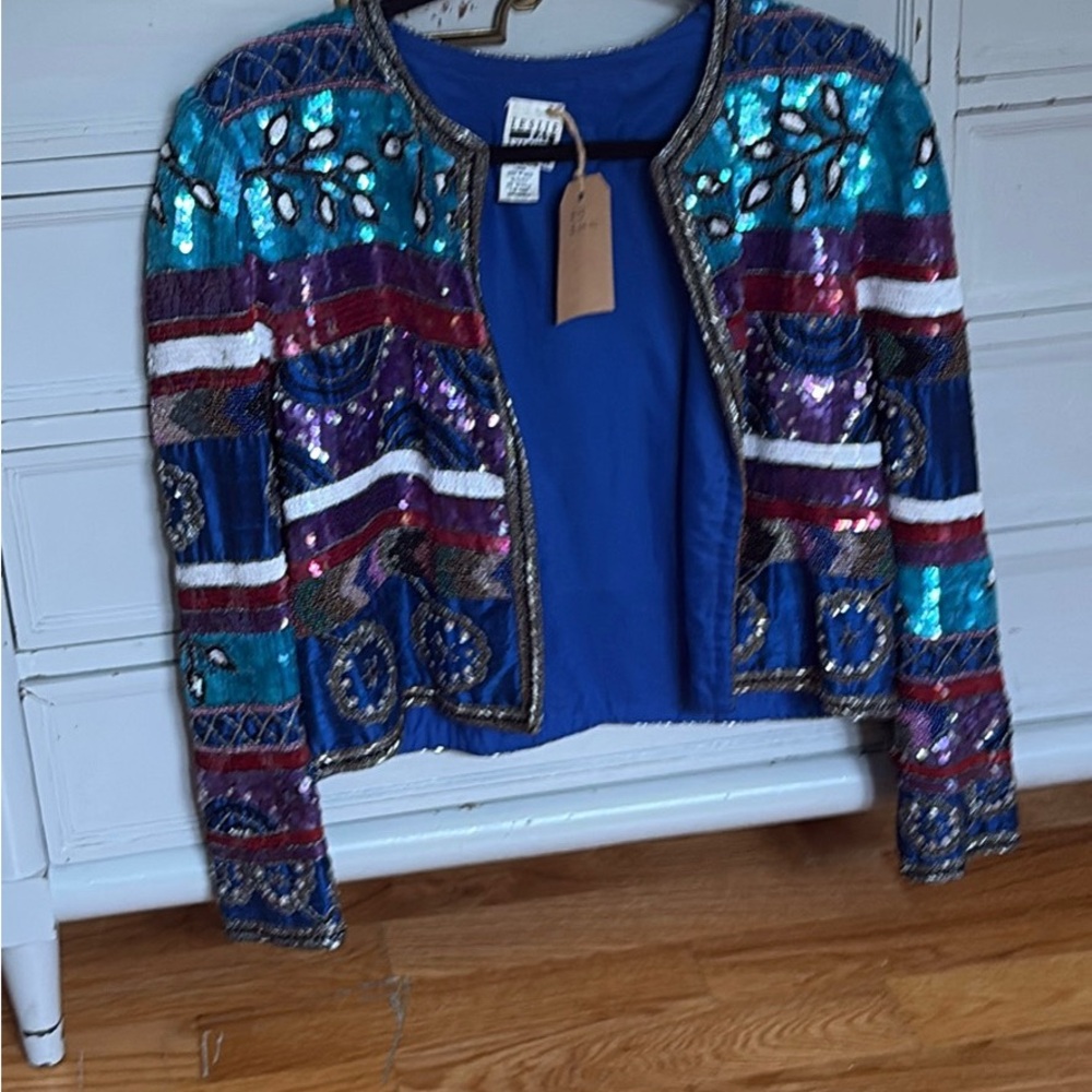 Colorful Sequin Jacket